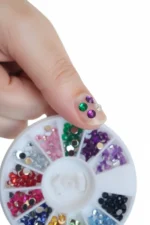 Tırnak Süsleme Taşı - Yüz Süsleme Taşı - Nail Art Süs Taşı - Nail Art Charm Çarm 47 - Görsel 2