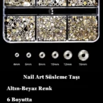 Tırnak Süsleme Taşı - Yüz Süsleme Taşı - Nail Art Süs Taşı - Nail Art Charm Çarm AB