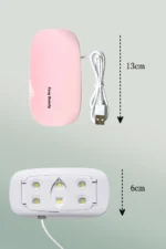 UV Led Tırnak Kurutucu - 10ml Hamur Jel - UV Oje Kurutucu Nail Art Tasarım Jeli - Görsel 3