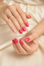 Jel Tips Kısa Oval Kare Şekil Takma Tırnak 500 Adet EB500