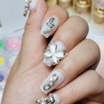 Protez Tırnak 10 Adet El Yapımı Kısa Takma Tırnak Seti EBCKLZ139