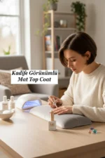 Mat Top Coat 15ml -  Kalıcı Oje ve Protez Tırnak Mat Top Kat - TPO İçermez - Görsel 4