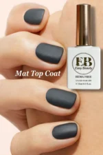 Mat Top Coat 15ml -  Kalıcı Oje ve Protez Tırnak Mat Top Kat - TPO İçermez - Görsel 6