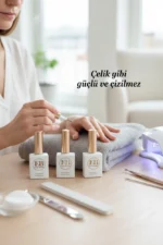 Çizilmez Top Coat 15ml -  Kalıcı Oje ve Protez Tırnak Steel Top Kat - TPO İçermez - Görsel 7