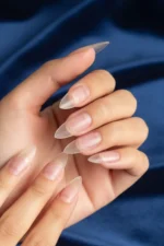 Orta Badem Jel Tips 100 Adet Protez Takma Tırnak Seti - Görsel 7