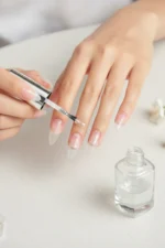 Orta Badem Jel Tips 100 Adet Protez Takma Tırnak Seti - Görsel 8