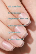 Çok Kısa Takma Tırnak Seti Küt 100 Adet Jel Tips - Görsel 3