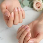 Kısa Oval-Kare Takma Tırnak 100 Adet Jel Tips