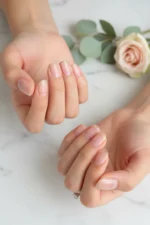 Kısa Oval-Kare Takma Tırnak 100 Adet Jel Tips