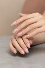 Kısa Küt Takma Tırnak Seti Jel Tips 100 Adet - Görsel 5