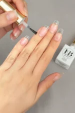 Kısa Küt Takma Tırnak Seti Jel Tips 100 Adet - Görsel 6