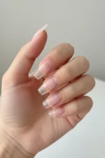 Kısa Küt Takma Tırnak Seti Jel Tips 100 Adet - Görsel 9