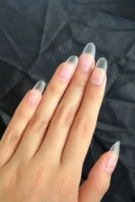 Orta Oval Takma Tırnak Seti 100 Adet Jel Tips