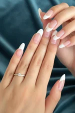 Orta Oval Takma Tırnak Seti 100 Adet Jel Tips - Görsel 6