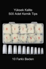 Kemik Yarım Ay Tips 500 Adet EB500 - Görsel 5