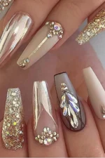 Uzun Küt Jel Takma Tırnak Seti 100 Adet Jel Tips - Görsel 2