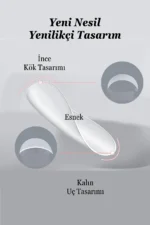 Uzun Stiletto Takma Tırnak 100 Adet Jel Tips - Görsel 7