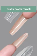 Dual Form Sandviç Tırnak Protez Tırnak Kalıp Üst From - Görsel 5