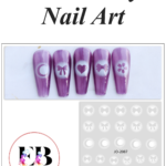 Nail Art Sticker Kendinden Yapışkanlı, Tırnak Süsleme, Tırnak Dövmesi Stikır 2087