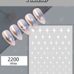 Nail Art Sticker Kendinden Yapışkanlı, Tırnak Süsleme, Tırnak Dövmesi Stikır 2200B