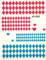 Nail Art Sticker Kendinden Yapışkanlı, Tırnak Süsleme, Tırnak Dövmesi Stikır 2252 - Görsel 3