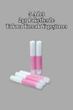 5 Adet 2gr Sıvı Takma Tırnak Yapıştırıcı