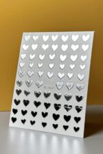 Nail Art Sticker Kendinden Yapışkanlı, Tırnak Süsleme, Tırnak Dövmesi Stikır 967G