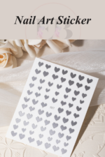 Nail Art Sticker Kendinden Yapışkanlı, Tırnak Süsleme, Tırnak Dövmesi Stikır 967G - Görsel 2