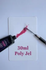 30ml Lila Protez Tırnak Jeli Poly Jel Evde Kolay Protez Tırnak Yap Polygel Polijel Poly Gel 30