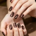 Kedi Gözü Kısa Tırnak 10 Adet Takma Tırnak Seti T044