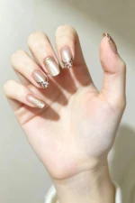 Kedi Gözü Kısa Tırnak 10 Adet Takma Tırnak Seti T045 - Görsel 6