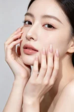 Kedi Gözü Uzun Stiletto Tırnak 10 Adet Takma Tırnak Seti T107 - Görsel 5