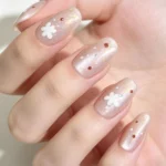 Kedi Gözü Kısa Tırnak 10 Adet Takma Tırnak Seti T176