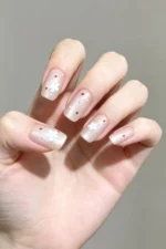 Kedi Gözü Kısa Tırnak 10 Adet Takma Tırnak Seti T176 - Görsel 6