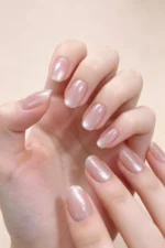 Kedi Gözü Kısa Tırnak 10 Adet Takma Tırnak Seti T227 - Görsel 2