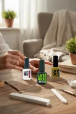 UNO 3'lü Set Protez Tırnak Hazırlık Seti Primer Dehidratör Rubber Base UNO Nail Prep - Görsel 5