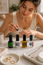 UNO 4'lü Set Protez Tırnak Hazırlık Seti Primer Dehidratör Rubber Base UNO Nail Prep - Görsel 2