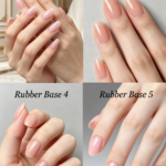 Renkli Rubber Base Coat 15ml - Kalıcı Oje ve Protez Tırnak Baz Kat