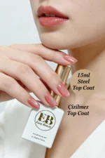 Çizilmez Top Coat 15ml - Kalıcı Oje ve Protez Tırnak Steel Top Kat - TPO İçermez