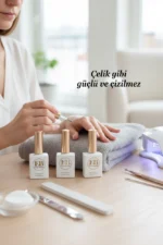 Çizilmez Top Coat 15ml - Kalıcı Oje ve Protez Tırnak Steel Top Kat - TPO İçermez - Görsel 7