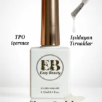 Ekstra Parlak Top Coat 15ml - Kalıcı Oje ve Protez Tırnak Super Shine Top Kat - TPO İçermez
