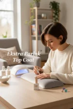 Ekstra Parlak Top Coat 15ml - Kalıcı Oje ve Protez Tırnak Super Shine Top Kat - TPO İçermez - Görsel 7