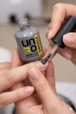 UNO Strong Base Coat 15ml Protez Tırnak Jeli Baz Kat Rubber Base Gel - Görsel 2